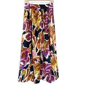 Sézane • Sophie Skirt in Paradise Print NWOT